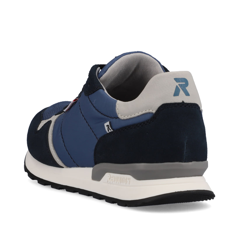 Rieker Artikelnummer U0300-14 Rieker Herren Sneaker Low ocean blue Top Angebot