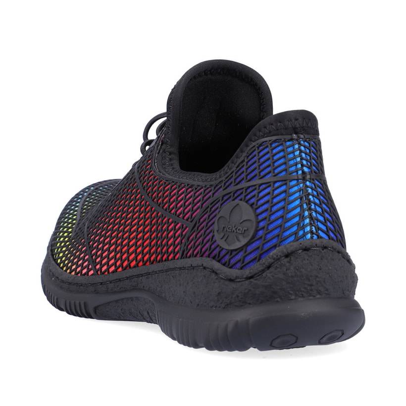 Rieker Artikelnummer N3250-90 Rieker Damen Slipper regenbogenfarben Online Outlet