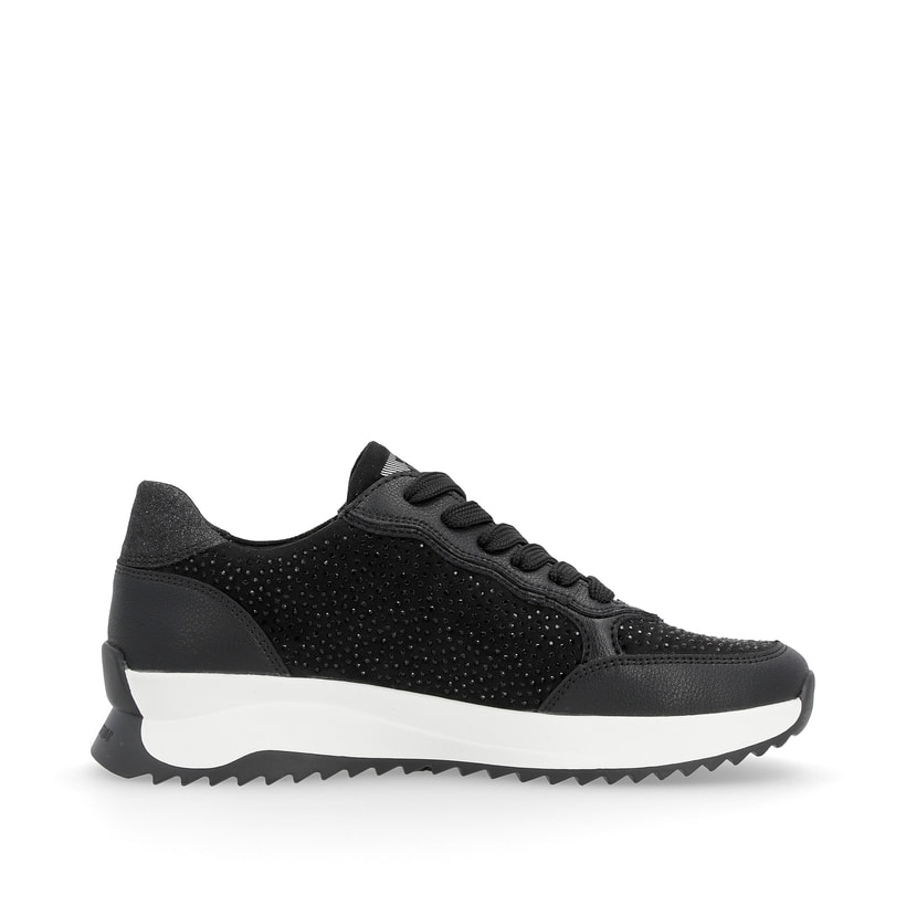 Rieker Artikelnummer W1304-00 Rieker Damen Sneaker Low carbon Blitzangebot