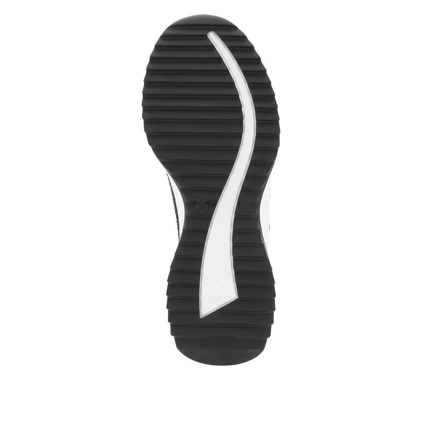 Rieker Artikelnummer W1304-00 Rieker Damen Sneaker Low carbon Blitzangebot