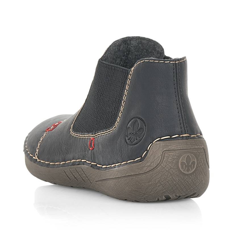 Rieker Artikelnummer 52590-01 Rieker Damen Chelsea Boots graphitschwarz Riesige Ersparnisse