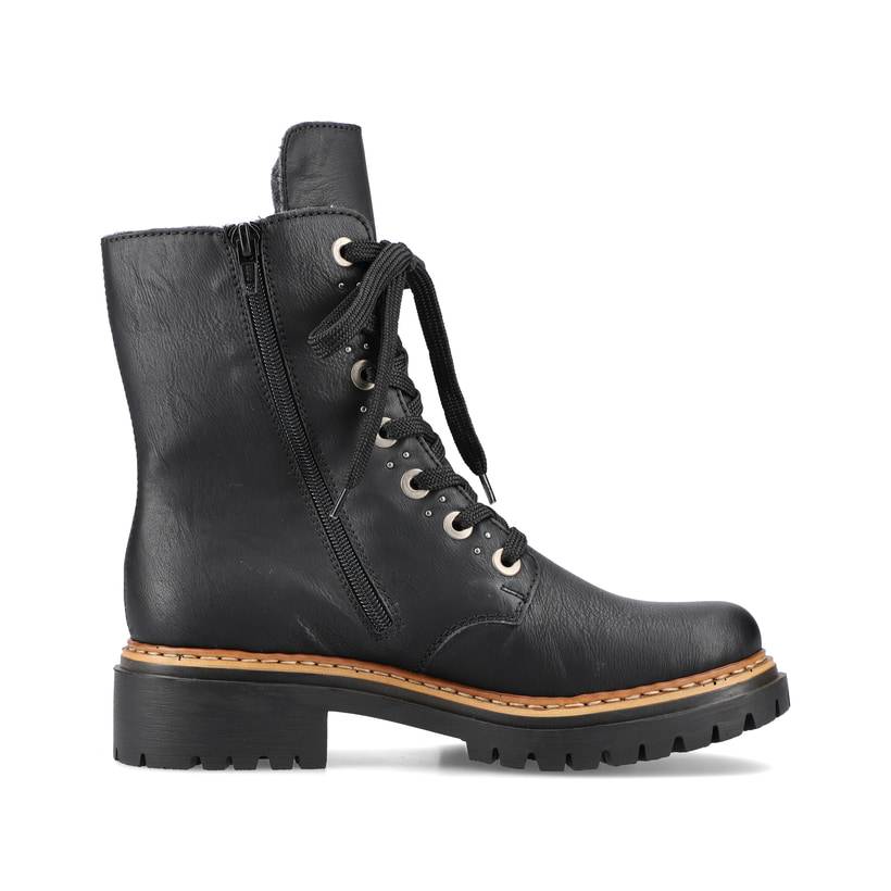 Rieker Artikelnummer 72612-00 Rieker Damen Biker Boots graphitschwarz VIP-Rabatte