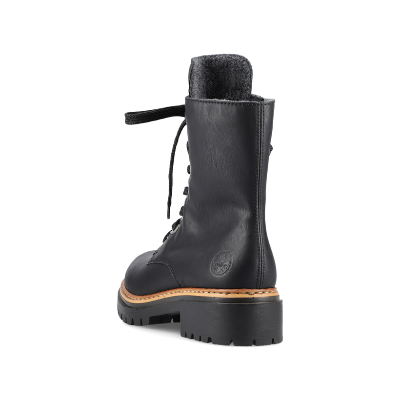 Rieker Artikelnummer 72612-00 Rieker Damen Biker Boots graphitschwarz VIP-Rabatte