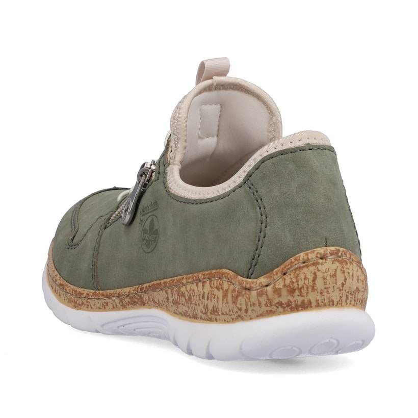 Rieker Artikelnummer N42G0-52 Rieker Damen Slipper mintgrün Begrenzte Freigabe