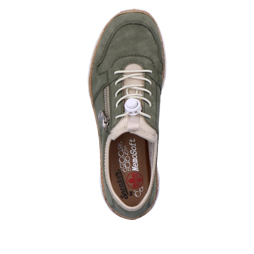 Rieker Artikelnummer N42G0-52 Rieker Damen Slipper mintgrün Begrenzte Freigabe