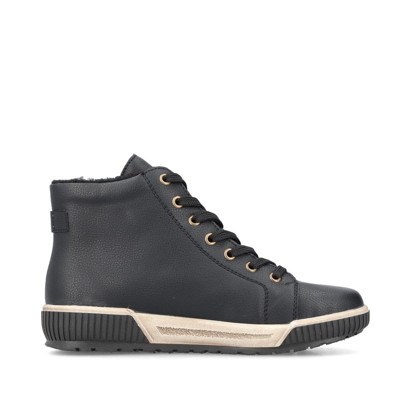 Rieker Artikelnummer N0708-00 Rieker Damen Schnürstiefel asphaltschwarz JETZT KAUFEN