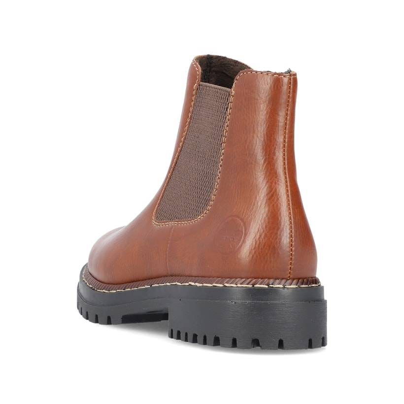 Rieker Artikelnummer 52051-23 Rieker Damen Chelsea Boots fuchsbraun Zeitbegrenzte Promotion