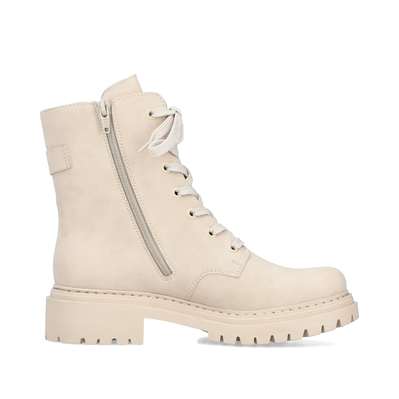 Rieker Artikelnummer 72631-63 Rieker Damen Biker Boots hellbeige Bis zu 50% Rabatt