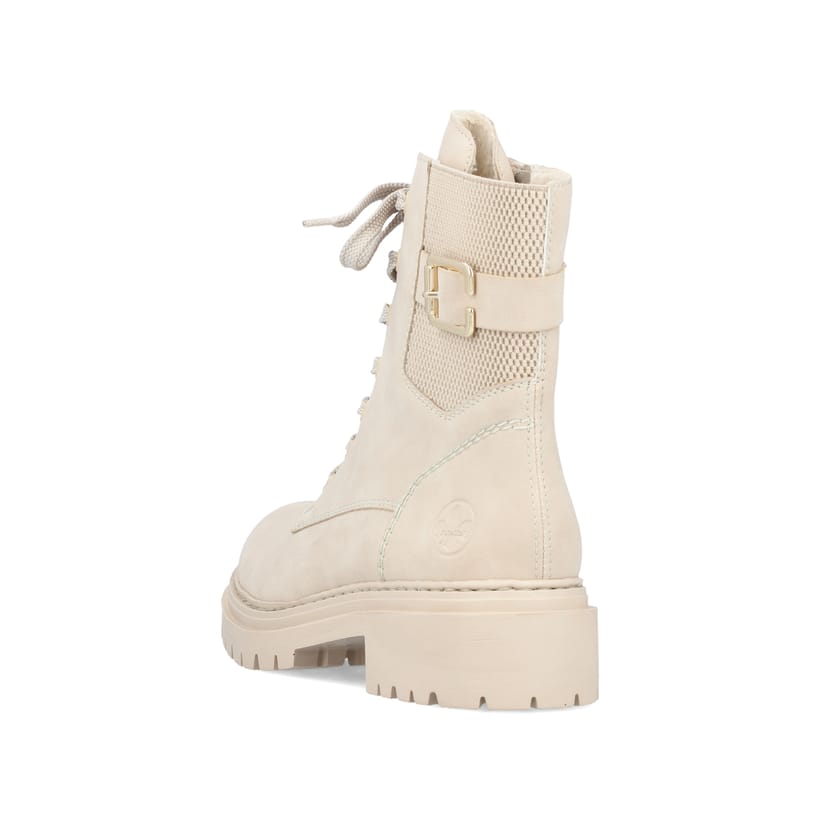 Rieker Artikelnummer 72631-63 Rieker Damen Biker Boots hellbeige Bis zu 50% Rabatt