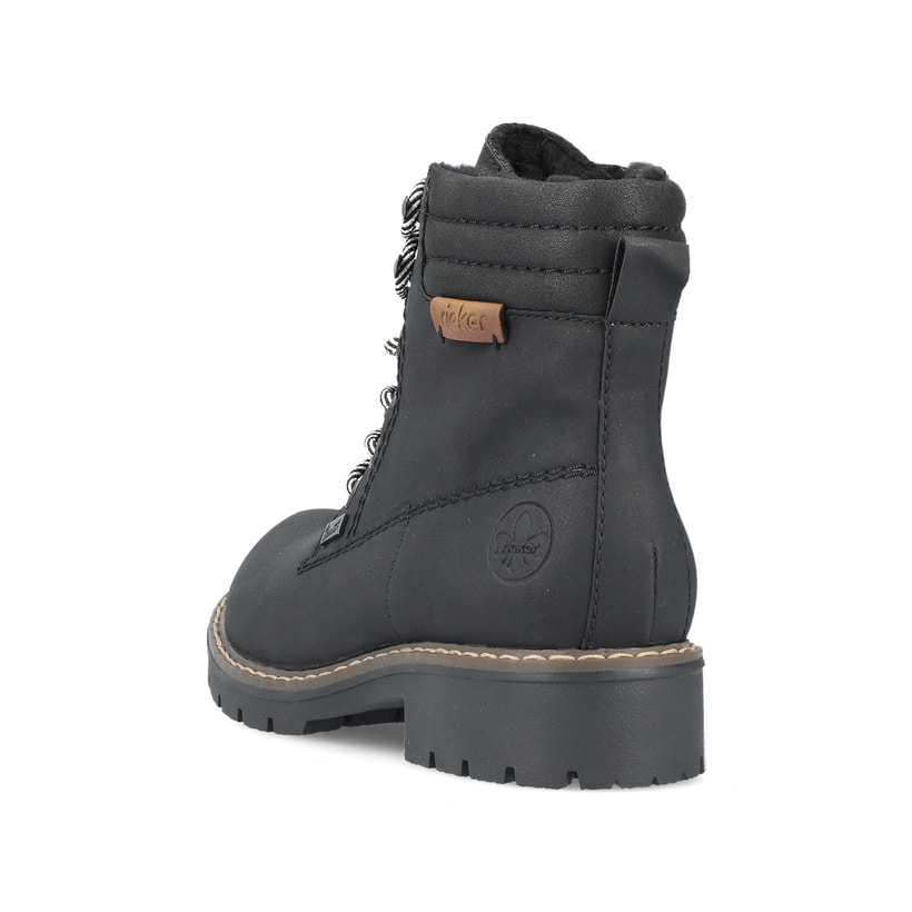 Rieker Artikelnummer Y9125-00 Rieker Damen Schnürstiefel asphaltschwarz Bis zu 65% Rabatt