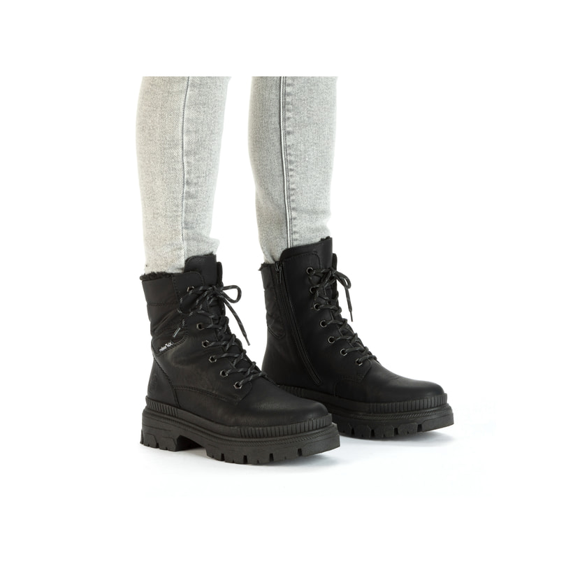 Rieker Artikelnummer Y9331-00 Rieker Damen Schnürstiefel nachtschwarz Nur für heute