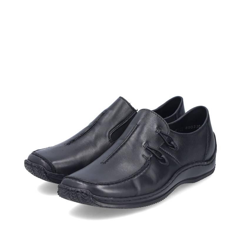 Rieker Artikelnummer L1751-00 Rieker Damen Slipper mattschwarz Sonderangebot der Fabrik