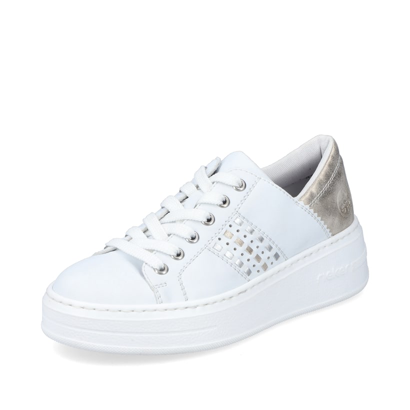 Rieker Artikelnummer N5440-80 Rieker Damen Sneaker Low brilliantweiss Bis zu 55% Rabatt