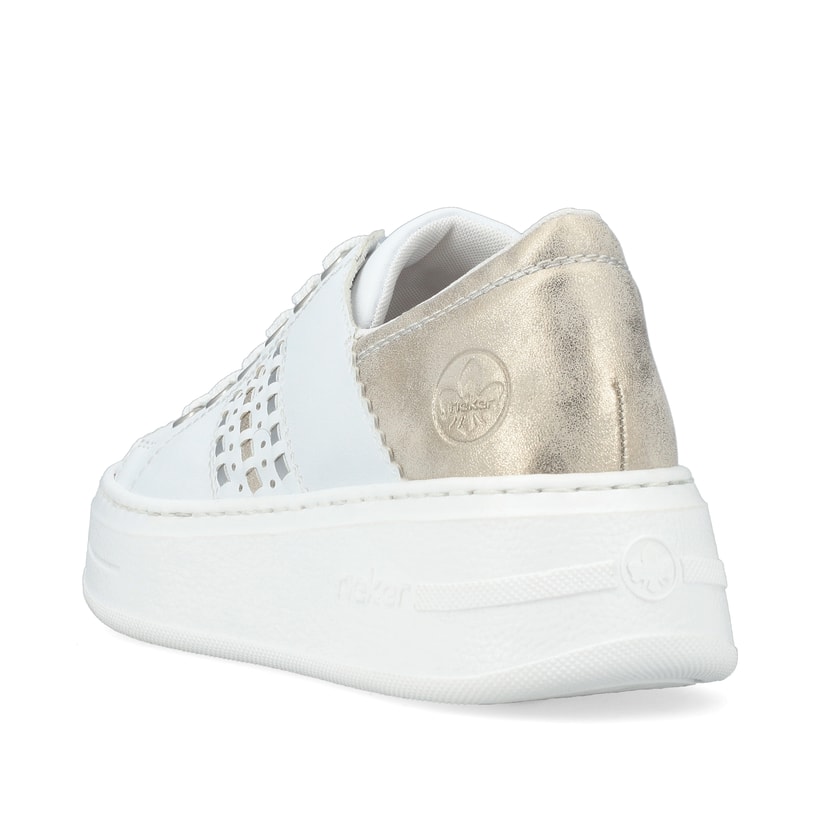 Rieker Artikelnummer N5440-80 Rieker Damen Sneaker Low brilliantweiss Bis zu 55% Rabatt