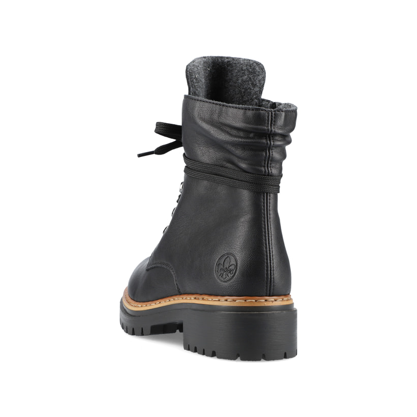 Rieker Artikelnummer 72621-00 Rieker Damen Biker Boots tiefschwarz Kostenloser Versand international