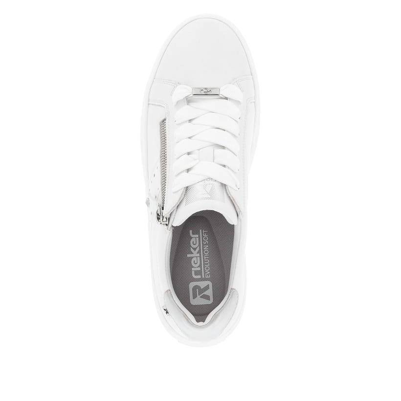 Rieker Artikelnummer W0505-80 Rieker Damen Sneaker Low clear white Speichern exportieren