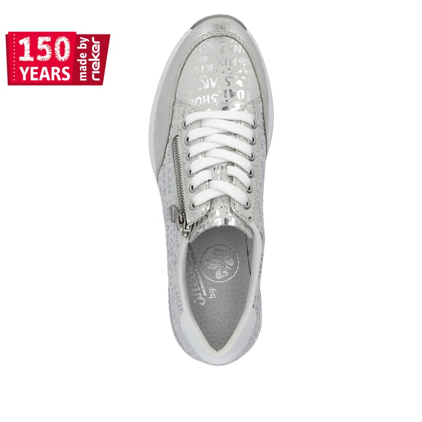 Rieker Artikelnummer N4316-90 Rieker Damen Sneaker Low hellbeige Online