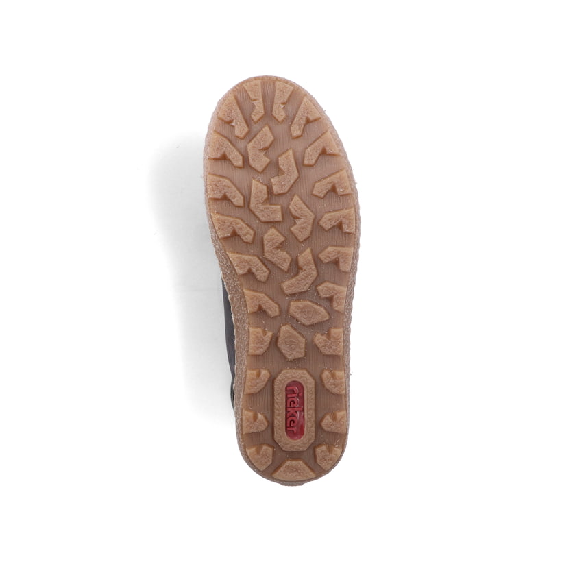 Rieker Artikelnummer N1020-45 Rieker Damen Schnürschuhe asphaltgrau Outlet