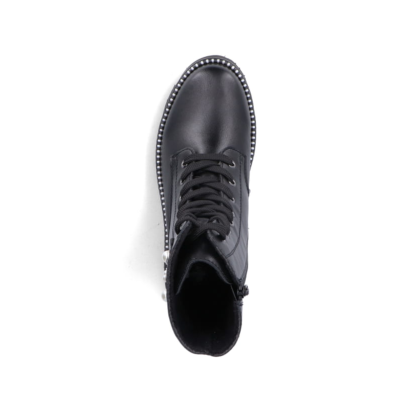 Rieker Artikelnummer Y3354-00 Rieker Damen Schnürstiefel mattschwarz Auslauf