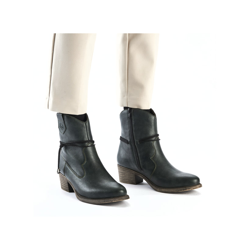 Rieker Artikelnummer 73158-54 Rieker Damen Stiefeletten blaugrün Angebote