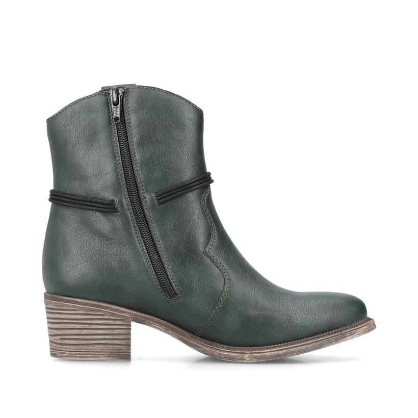 Rieker Artikelnummer 73158-54 Rieker Damen Stiefeletten blaugrün Angebote