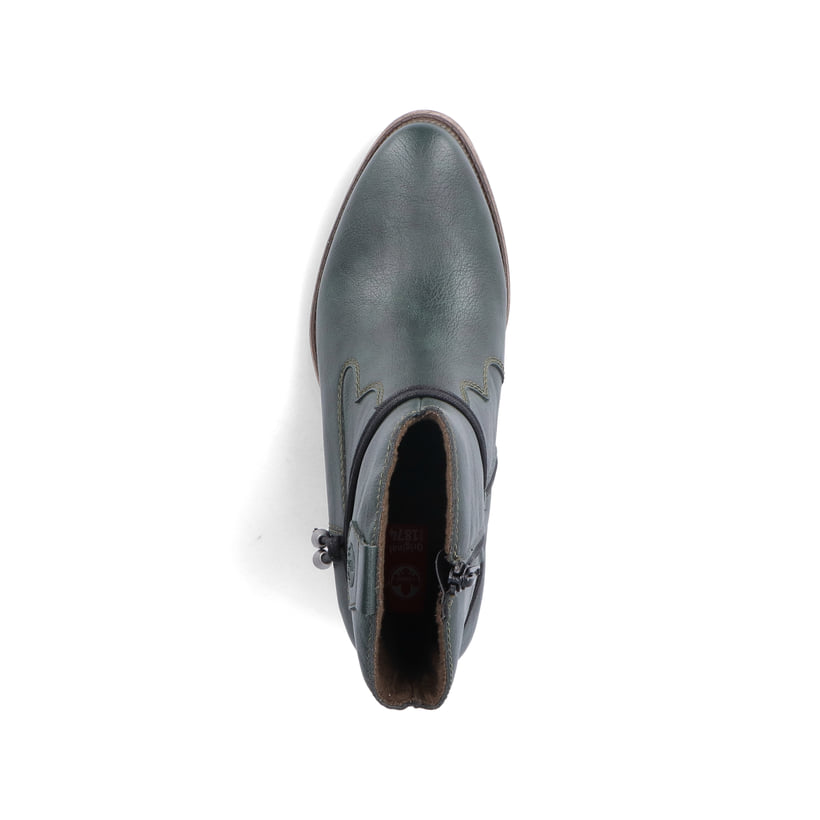 Rieker Artikelnummer 73158-54 Rieker Damen Stiefeletten blaugrün Angebote