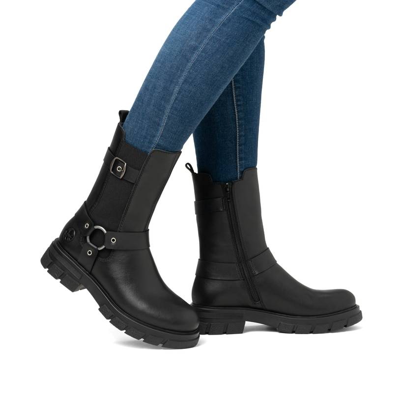 Rieker Artikelnummer Z9177-00 Rieker Damen Chelsea Boots mitternachtsschwarz Hotsell