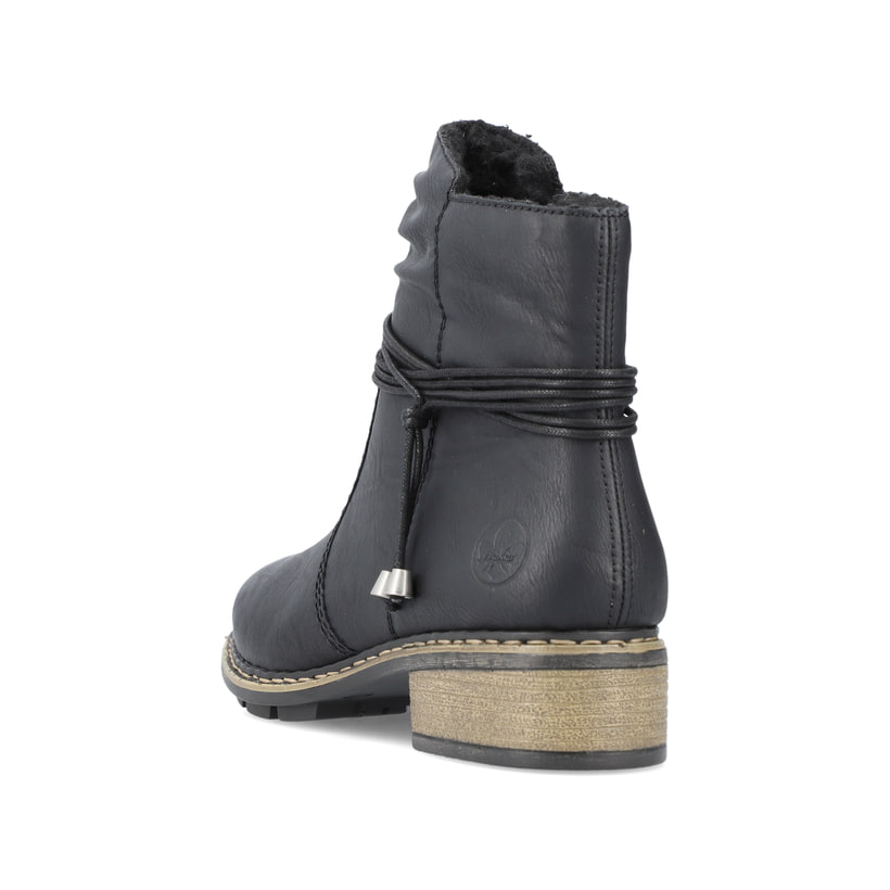 Rieker Artikelnummer 77263-00 Rieker Damen Kurzstiefel nachtschwarz Fabrik Onlineshop