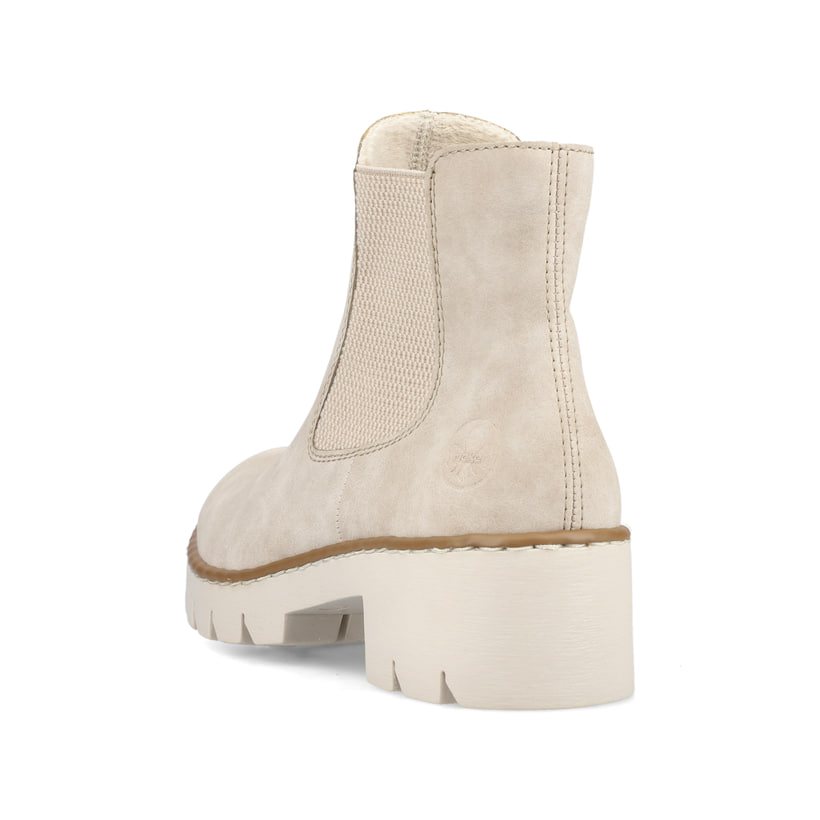 Rieker Artikelnummer X5772-60 Rieker Damen Chelsea Boots hellbeige Rabatt