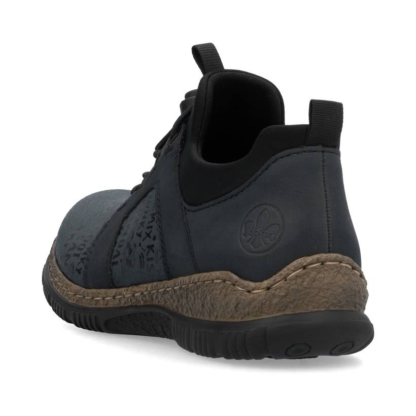 Rieker Artikelnummer N3295-14 Rieker Damen Slipper schwarzblau Versandkostenfrei