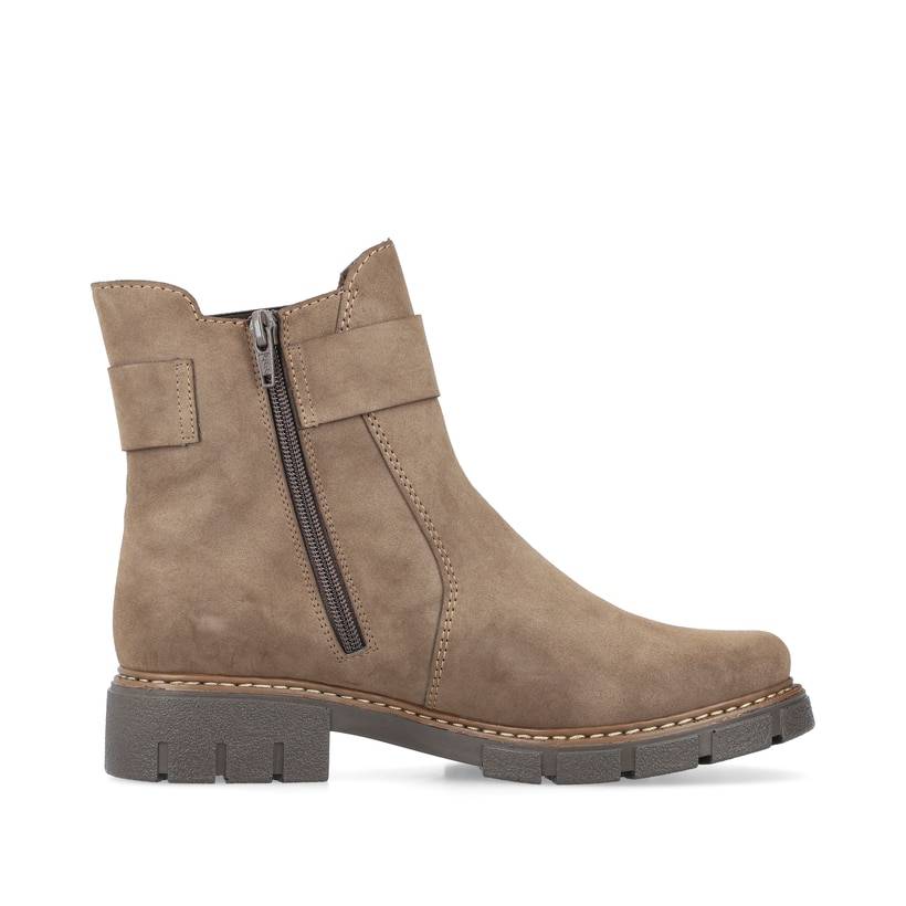 Rieker Artikelnummer Z3564-25 Rieker Damen Chelsea Boots beigebraun Online Shopping