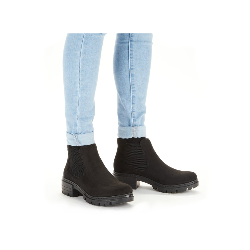 Rieker Artikelnummer 76884-00 Rieker Damen Chelsea Boots tiefschwarz Exklusivangebot
