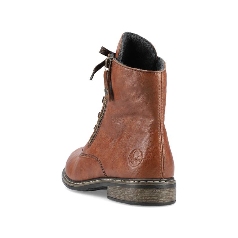 Rieker Artikelnummer 71204-22 Rieker Damen Schnürstiefel kastanienbraun Preisnachlass