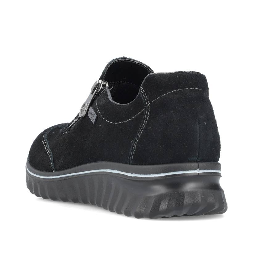 Rieker Artikelnummer 59071-00 Rieker Damen Slipper asphaltschwarz Black Friday
