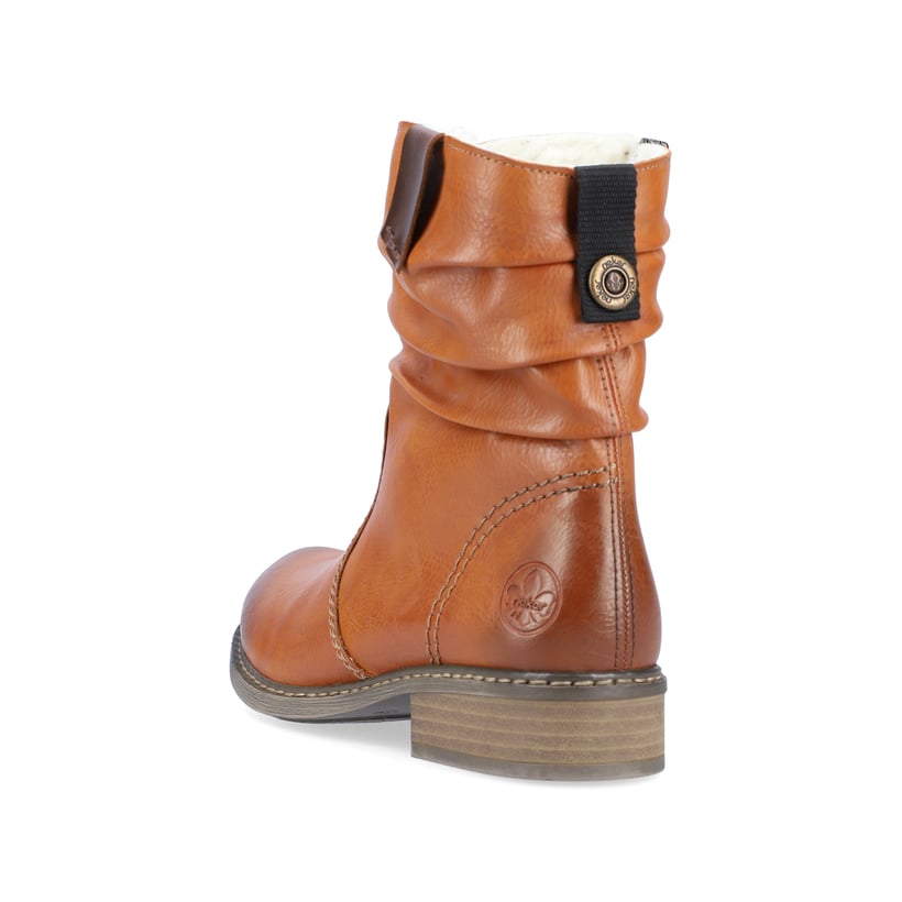 Rieker Artikelnummer Z4180-22 Rieker Damen Kurzstiefel karamellbraun Weihnachtsangebot