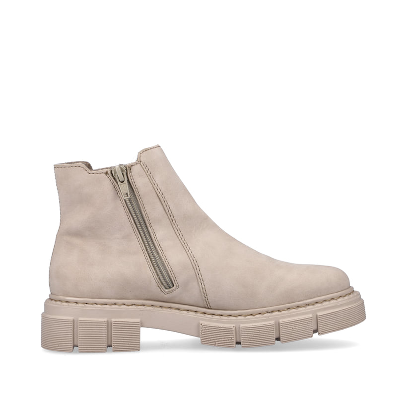 Rieker Artikelnummer M3854-62 Rieker Damen Chelsea Boots hellbeige Osterangebot