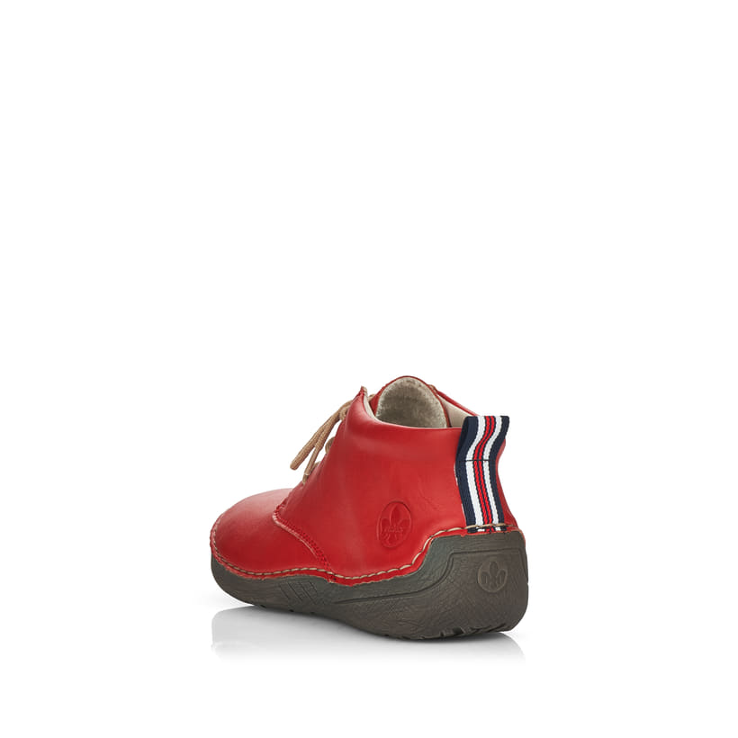 Rieker Artikelnummer 52522-33 Rieker Damen Schnürschuhe rubinrot Valentinstagsangebot