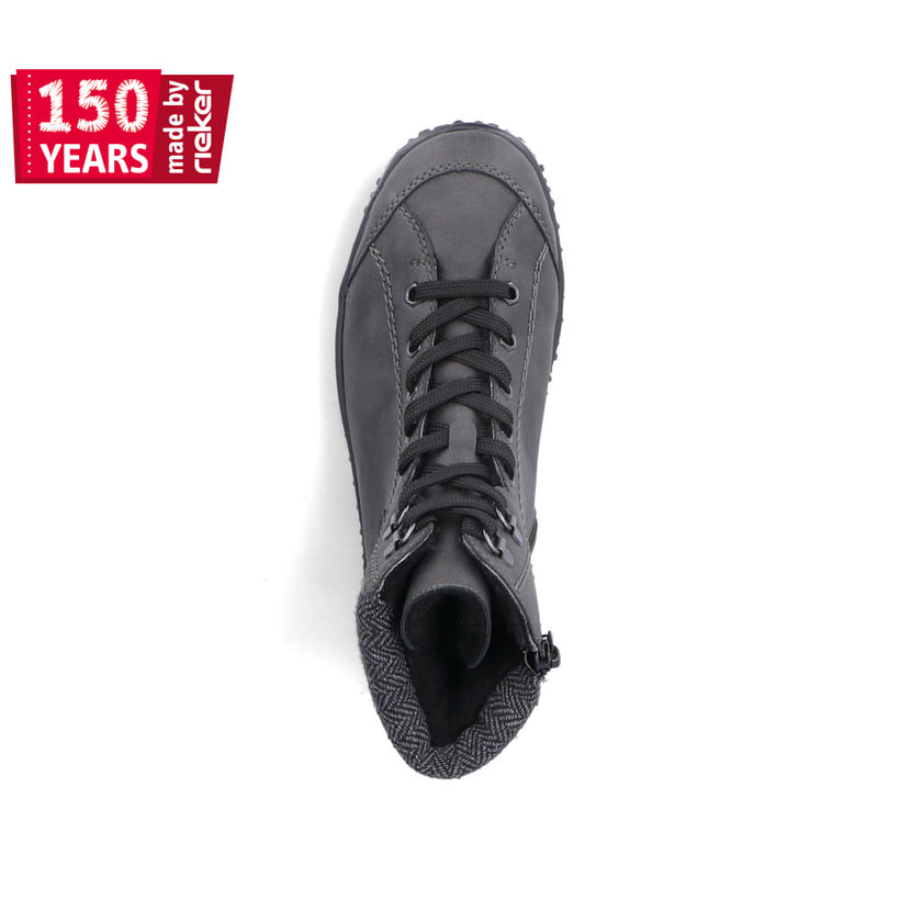 Rieker Artikelnummer Z4251-45 Rieker Damen Schnürstiefel carbongrau Zeitlich begrenztes Angebot