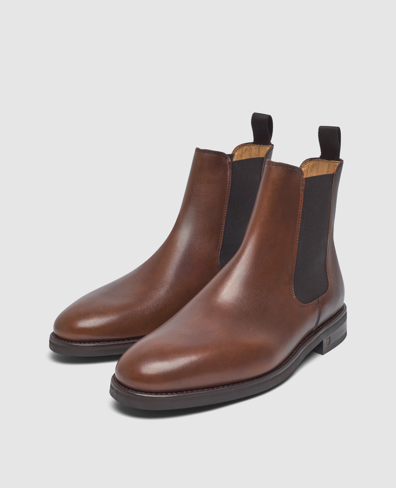 Shoepassion Winston CB2 Chelsea Boot in Mittelbraun - Henry Stevens Shoepassion Bis zu 50% Rabatt