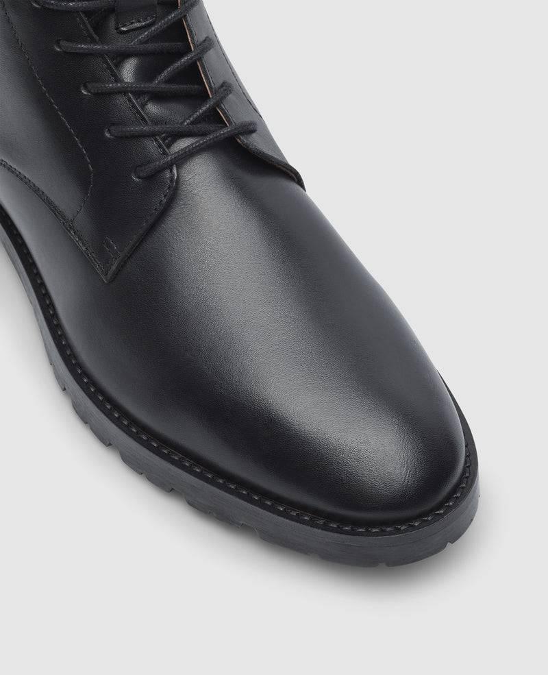 Shoepassion Wallace PDB Derby Boot in Schwarz - Henry Stevens Shoepassion Kostenloser Versand international