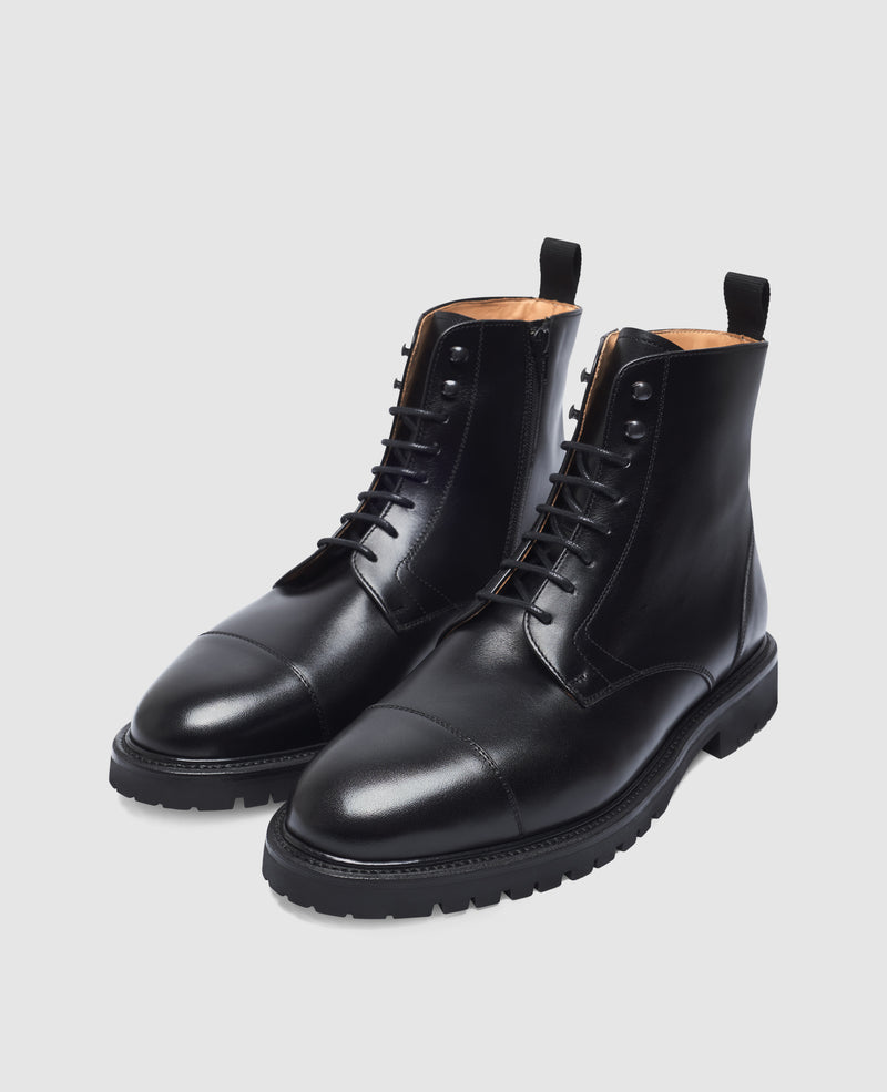Shoepassion Jones CDB3 Derby Boot in Schwarz - Henry Stevens Shoepassion Auslauf