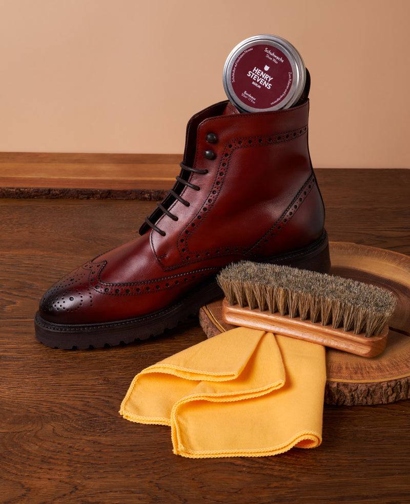 Shoepassion Rosshaarbürste-Dunkel für Lederschuhe von Henry Stevens Shoepassion Schlussverkauf