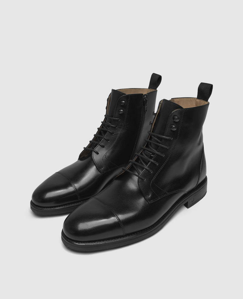 Shoepassion Winston CDB2 Derby Boot in Schwarz - Henry Stevens Shoepassion Preisnachlass