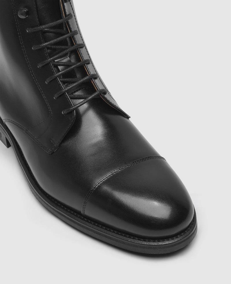 Shoepassion Winston CDB2 Derby Boot in Schwarz - Henry Stevens Shoepassion Preisnachlass