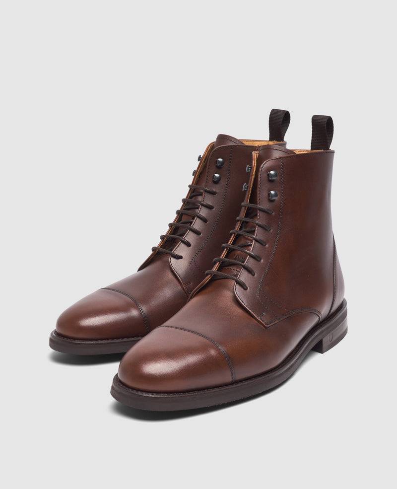 Shoepassion Winston CDB2 Derby Boot in Mittelbraun - Henry Stevens Shoepassion Saisonschlussverkauf