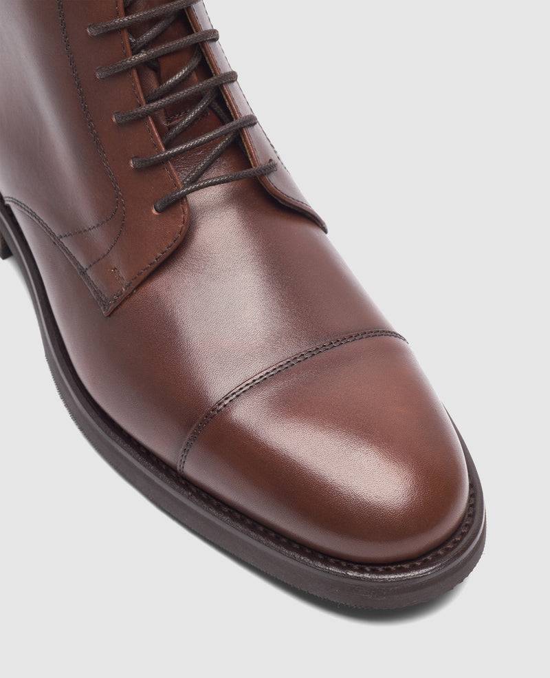 Shoepassion Winston CDB2 Derby Boot in Mittelbraun - Henry Stevens Shoepassion Saisonschlussverkauf