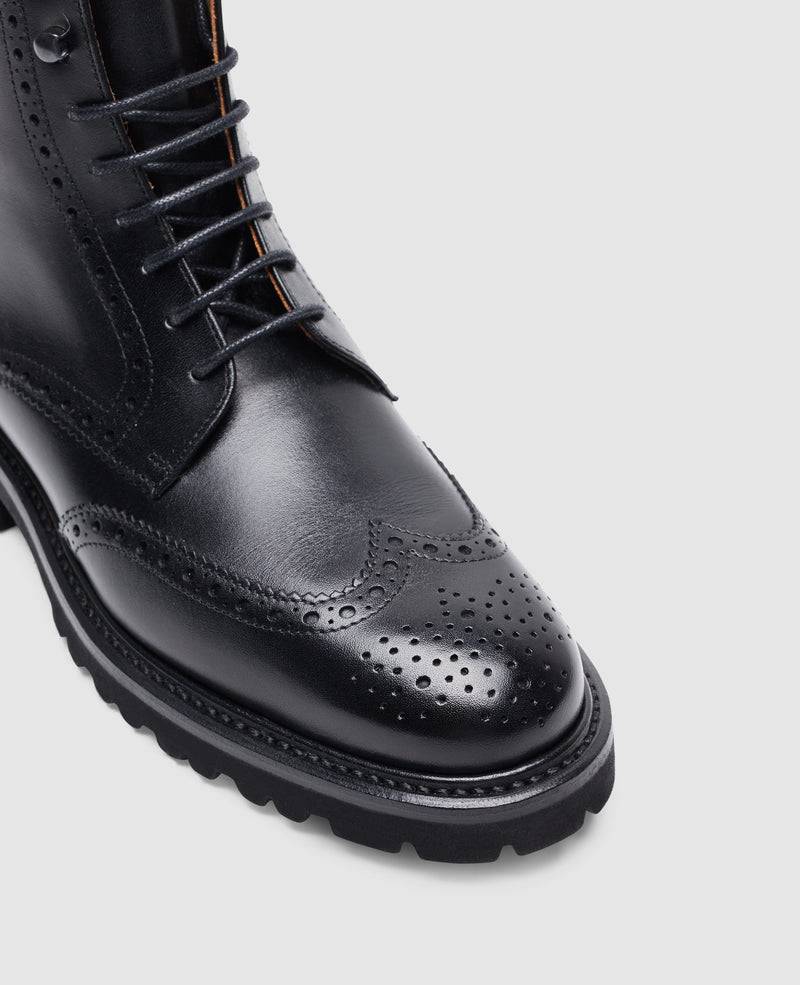 Shoepassion Bonnie FBDB5 Derby Boot in Schwarz - Henry Stevens Shoepassion Tägliche Deals