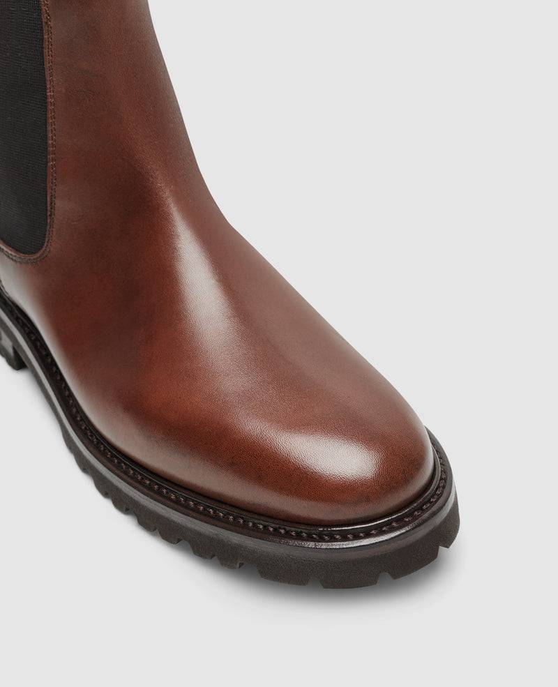 Shoepassion Bonnie CB5 Chelsea Boot in Mittelbraun - Henry Stevens Shoepassion VIP-Rabatte