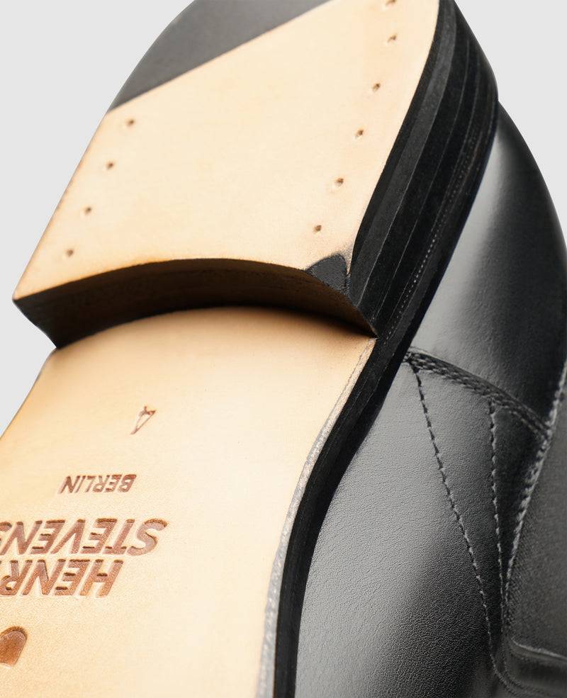 Shoepassion Rahmengenähter Damen Chelsea Boot aus Kalbsleder Henry Stevens Shoepassion Letzter Tag