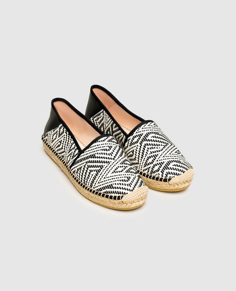 Shoepassion Gemusterte Espadrilles aus Textil Henry Stevens Shoepassion Bis zu 50% Rabatt